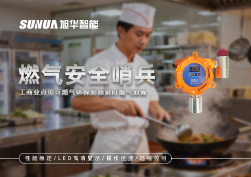 燃气安全哨兵：工商业点型可燃气体探测器紧盯燃气泄漏