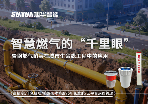 智慧燃气的“千里眼”：管网燃气哨兵在城市生命线工程中的应用