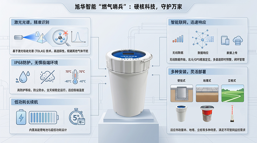 可燃气体智能监测仪