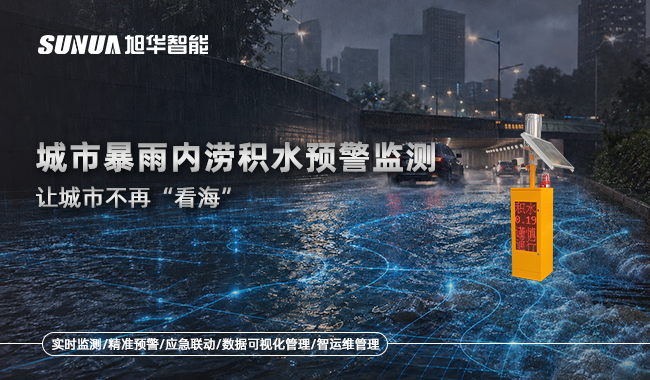 城市暴雨内涝积水预警监测