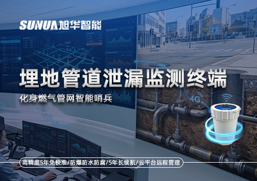 阀井、地下管网全覆盖：埋地管道泄漏监测终端化身燃气管网智能哨兵